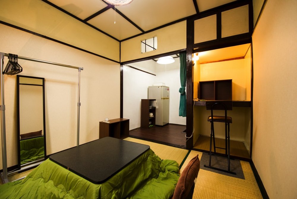 All rooms are set in traditional Japanese style.