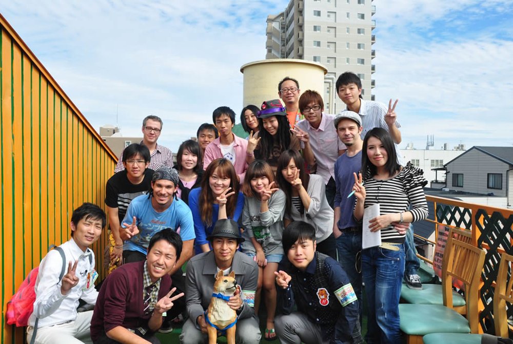 We were on a TV show by ABC, a Japanese broadcasting station