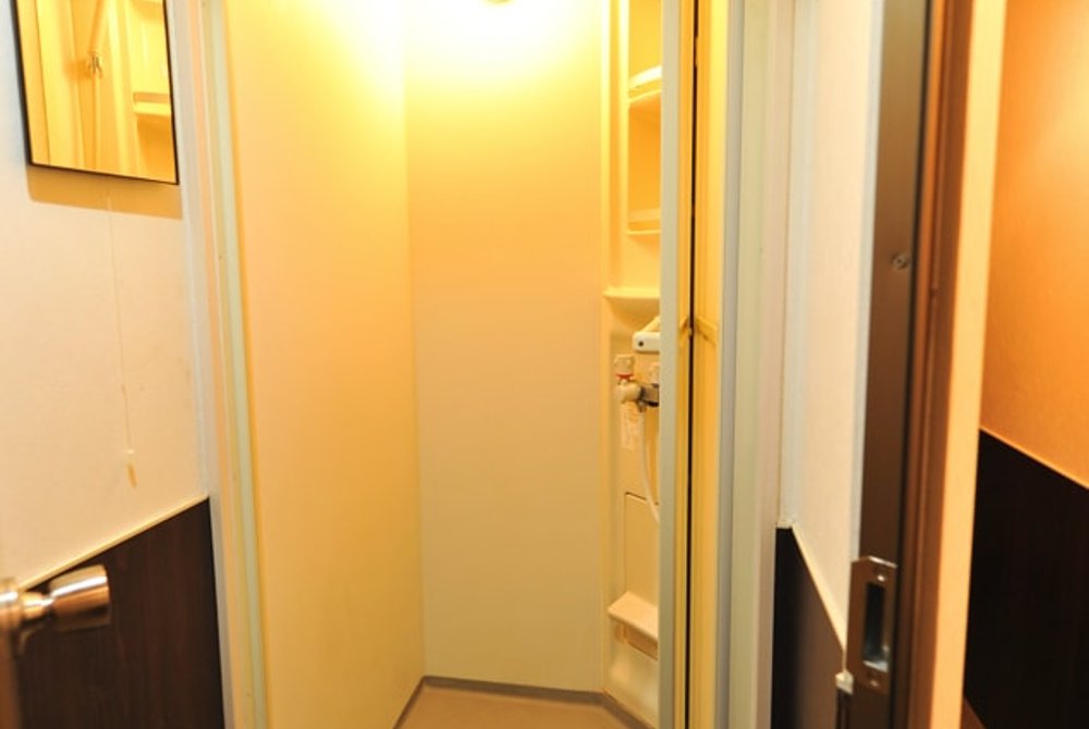 Shower is available 24 hours, for free