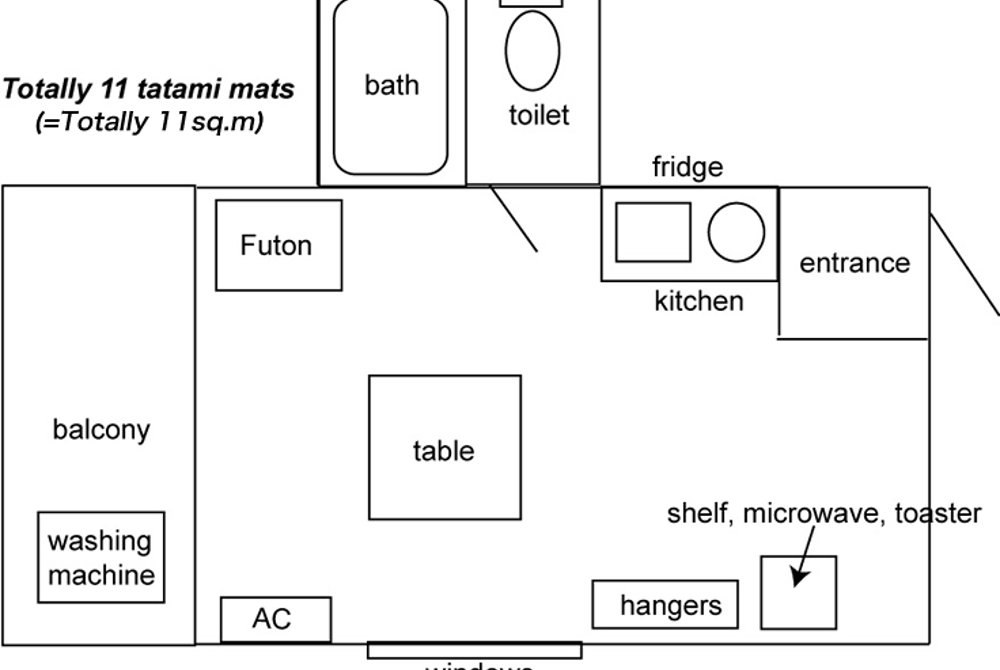 Apple House floor plan